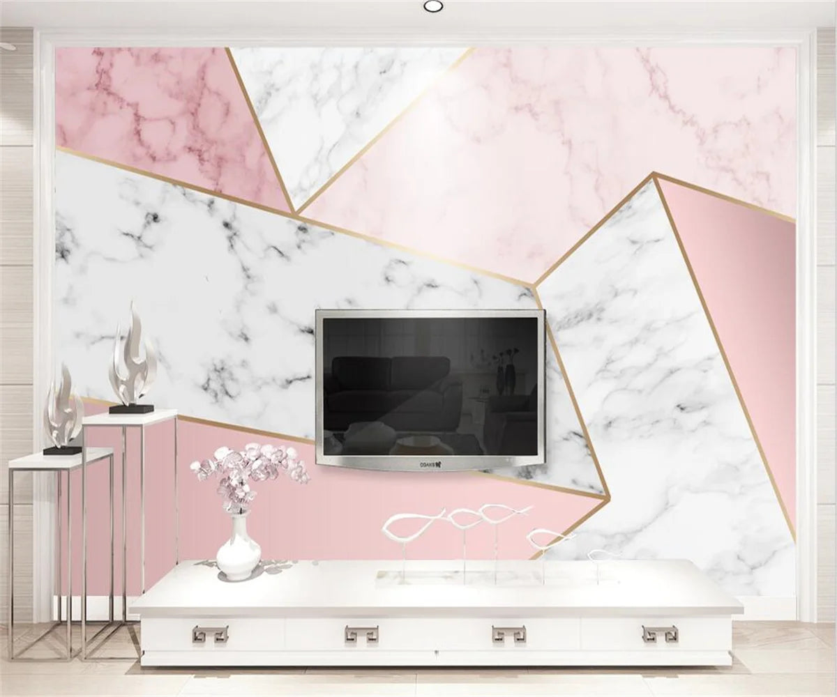 Minimalist Geometric Marble