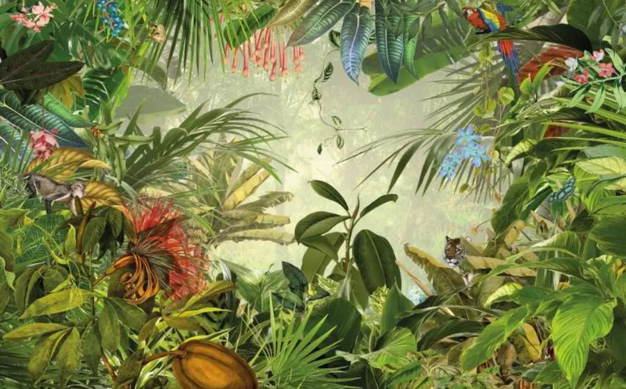 Painted Medieval Forest with Animals, photo 11