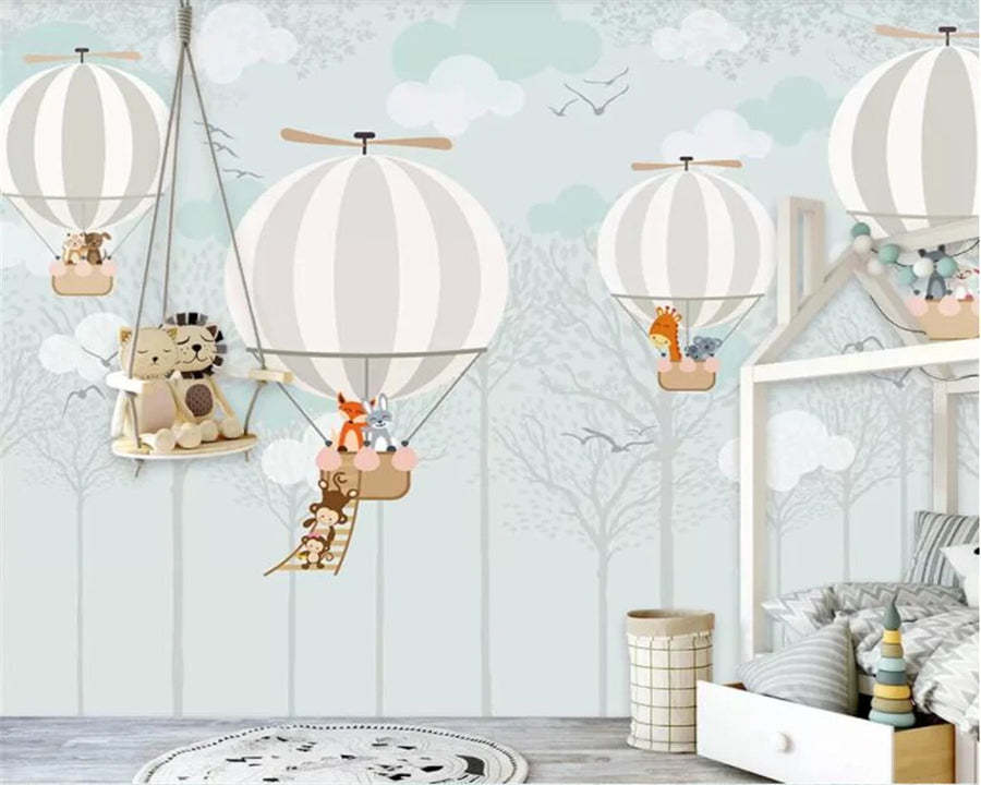Monkey, Giraffe and Hot Air Balloons, photo 4