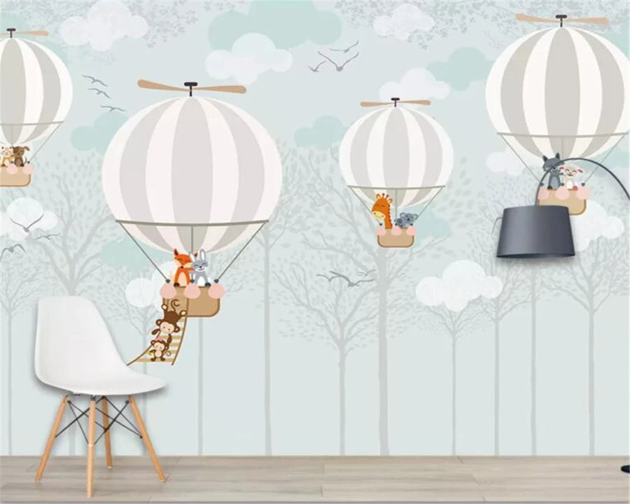 Monkey, Giraffe and Hot Air Balloons, photo 6