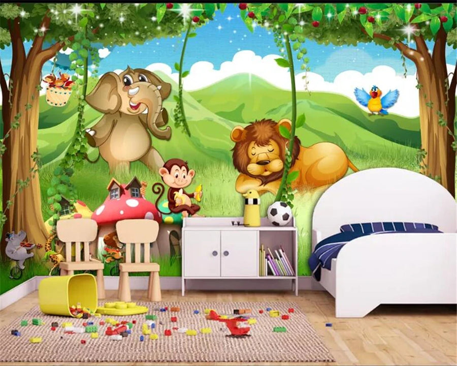 Fantasy Forest with Giraffe and Lion, photo 6