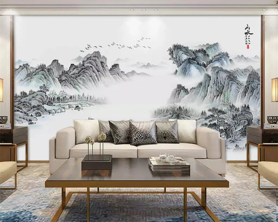 Ink Landscape with Great Tree, photo 5