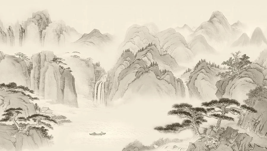 Ink Landscape with Great Tree, photo 18