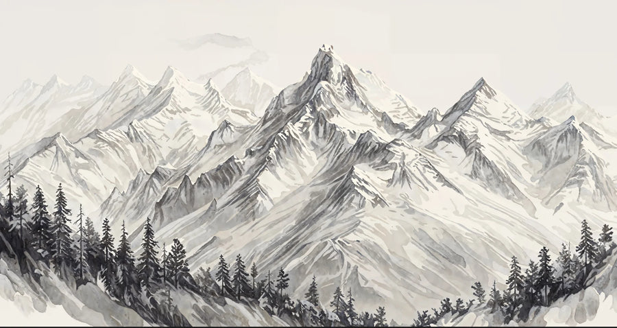 Snowy Forest and Lake, photo 12