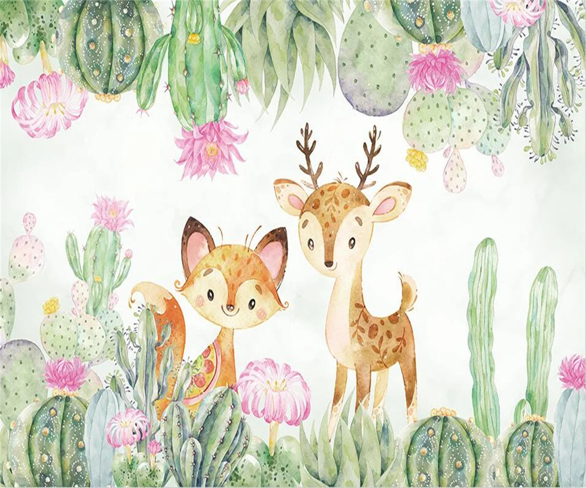Cactus and Little Animals
