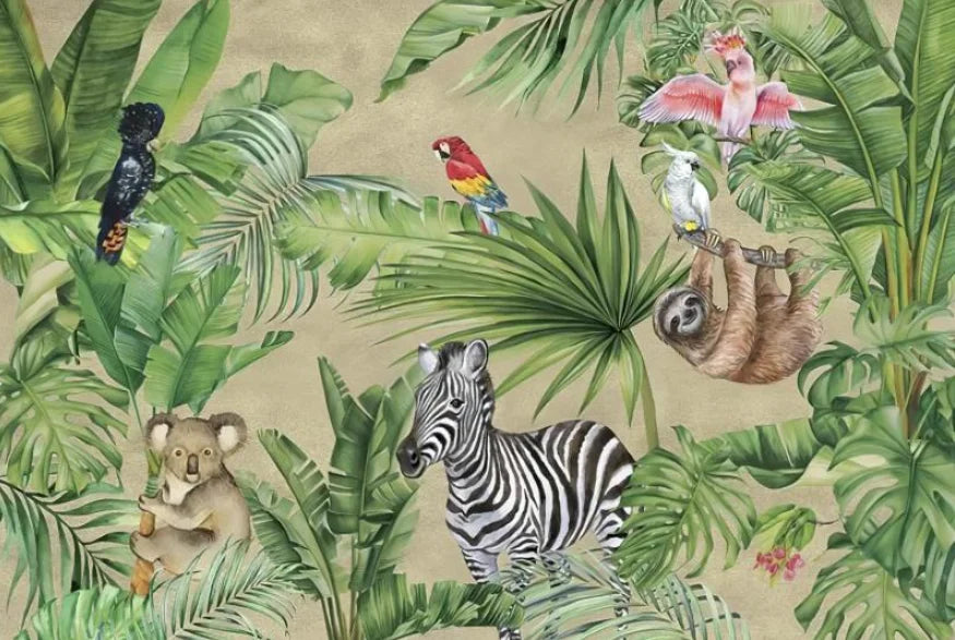 Tropical Savanna with Cheetah and Giraffe, photo 9