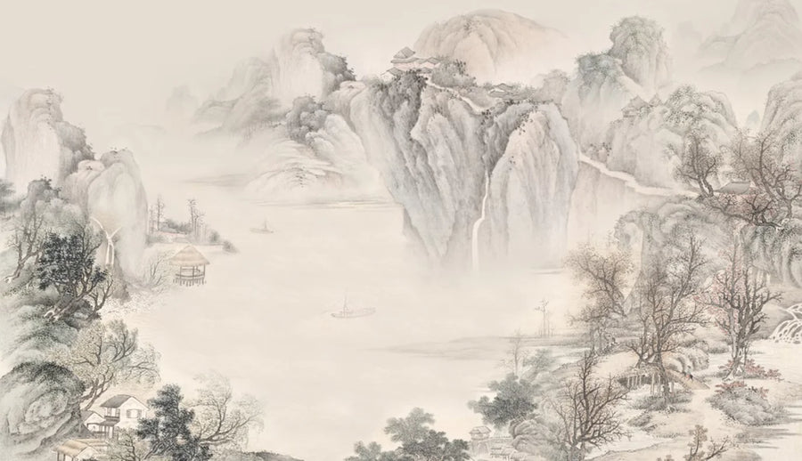 Ink Landscape with Great Tree, photo 13