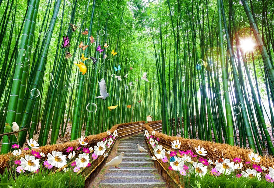 Wooden Bridge and Lotus, photo 12