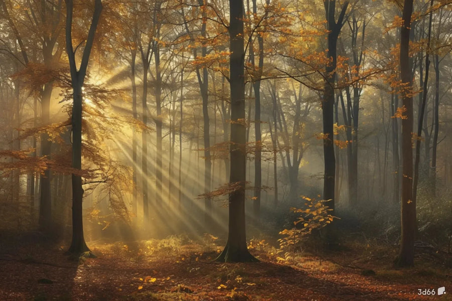 Autumn Forest with Yellow Leaves, photo 20