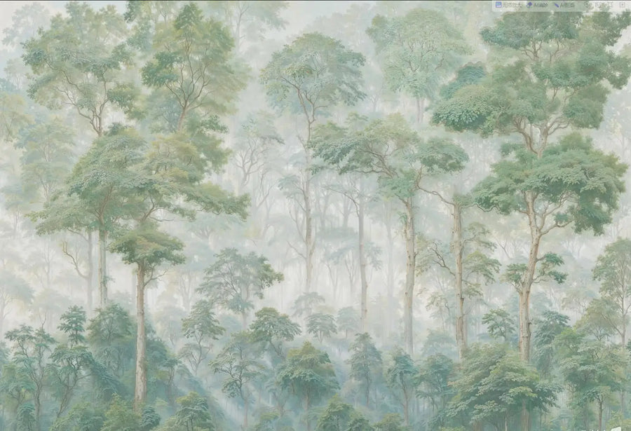 Black and White Painted Jungle, photo 7