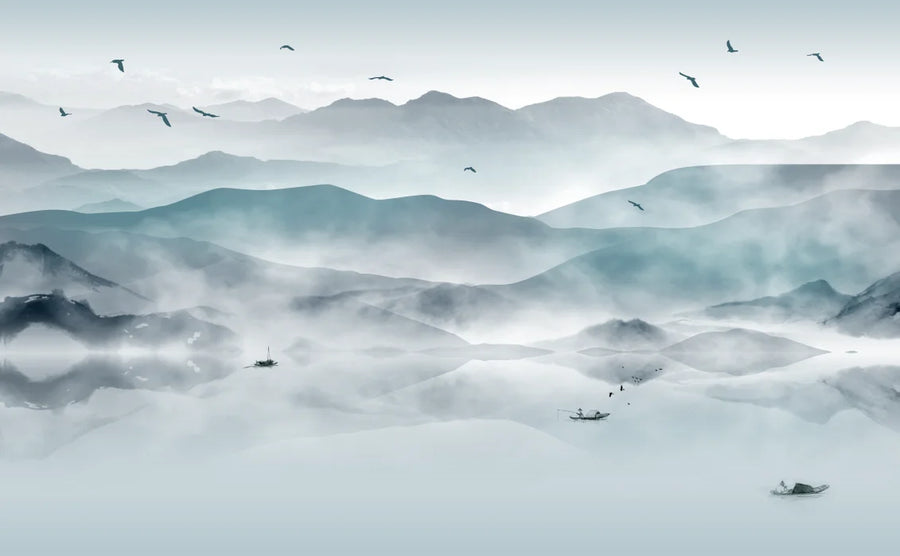 Golden Mountains and Birds, photo 14