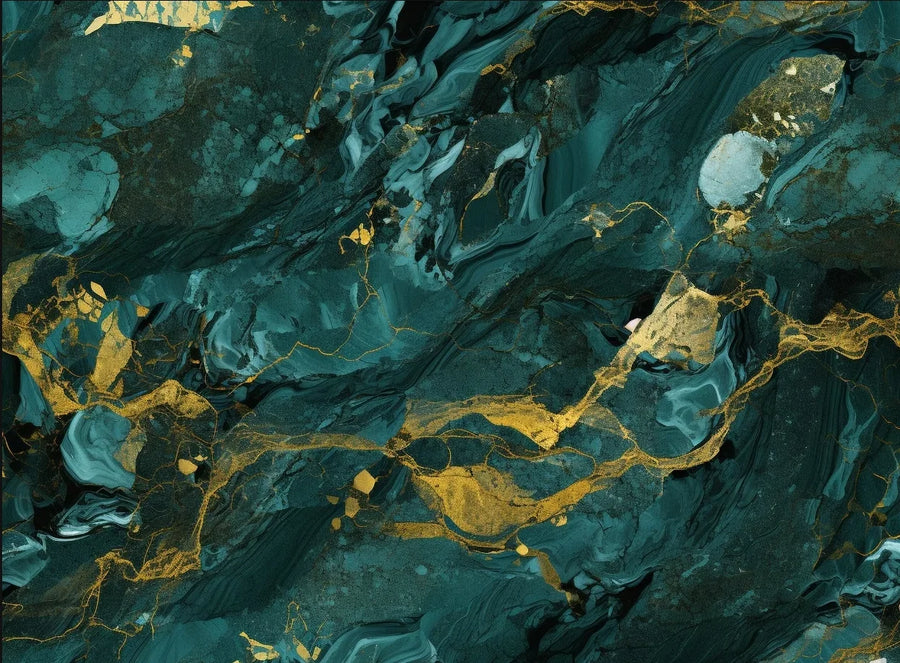 Blue and Gold Veined Marble, photo 5