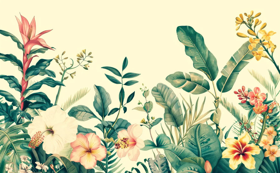 Flowering Jungle with Butterflies and Birds, photo 8