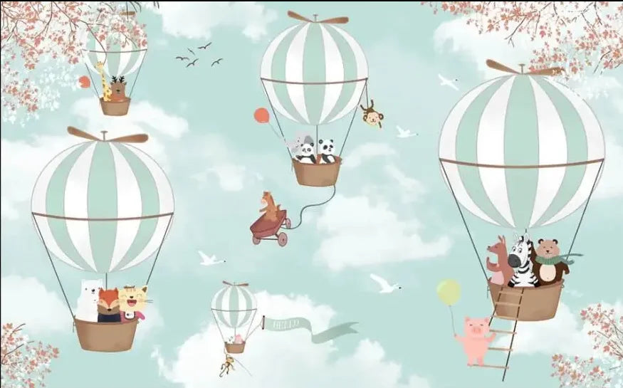 Hot Air Balloons, Planes and Animals, photo 9