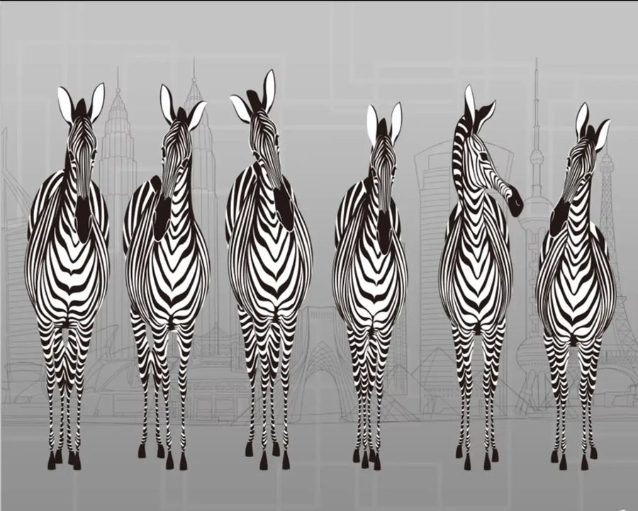 Zebras and Branches, photo 11