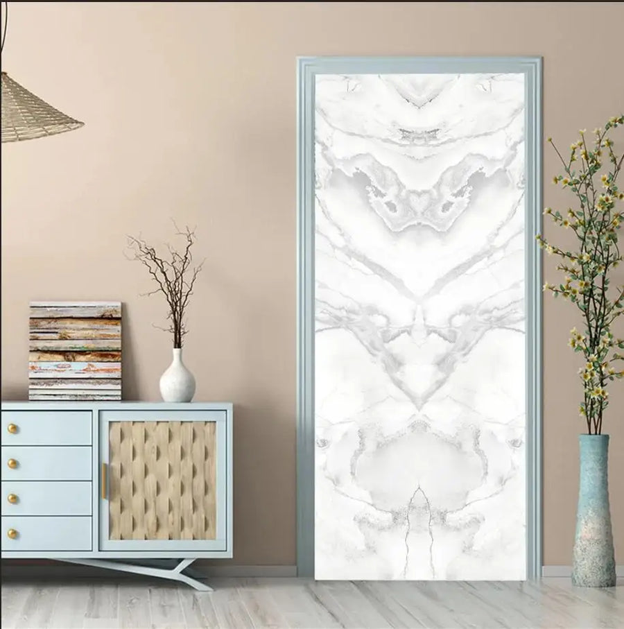 White Marble Door Sticker, photo 12