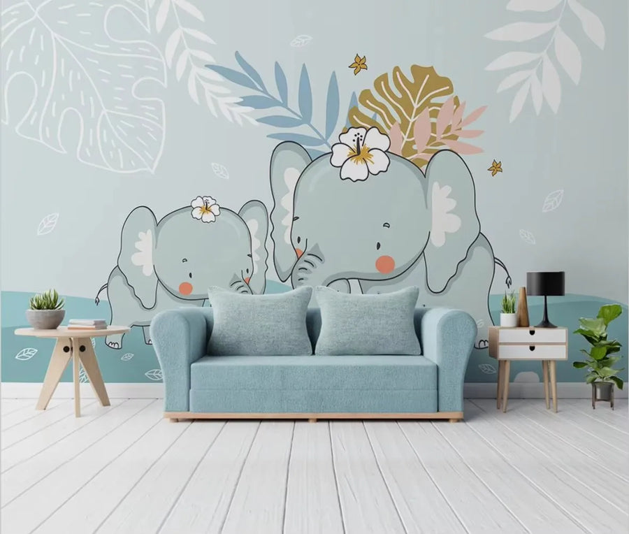 Baby Elephant, Clouds and Stars, photo 6