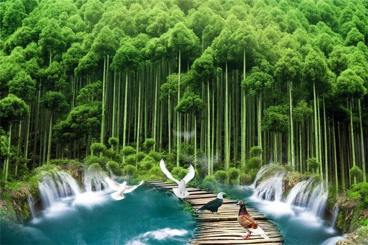 Wooden Bridge and Lotus, photo 7