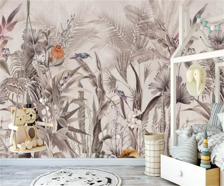 Watercolour Jungle with Giraffe, photo 14