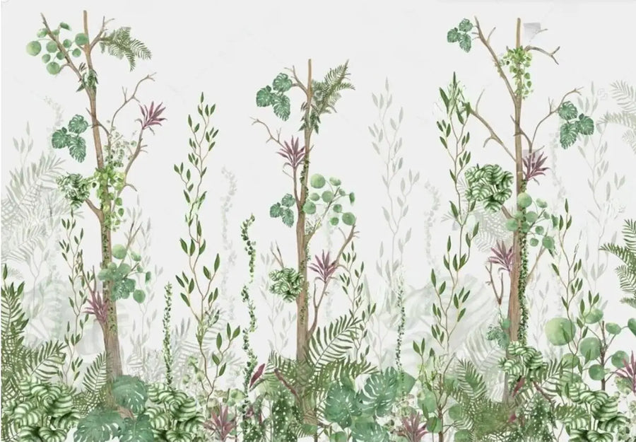 Illustrated Forest with Animals, photo 6