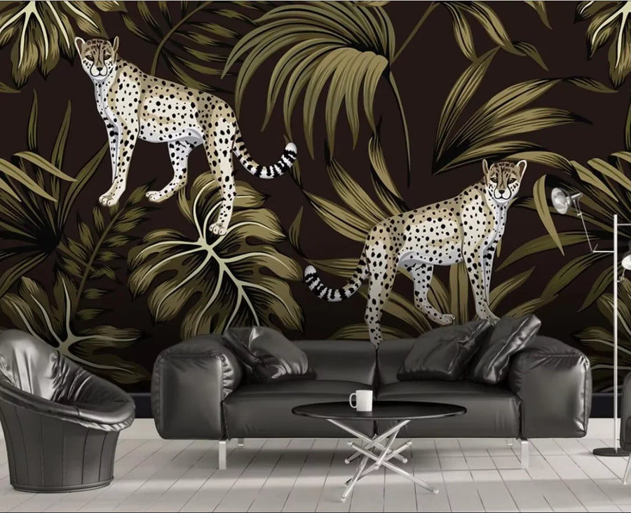 Tropical Savanna with Cheetah and Giraffe, photo 7