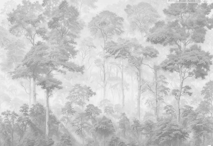 Black and White Painted Jungle, photo 13