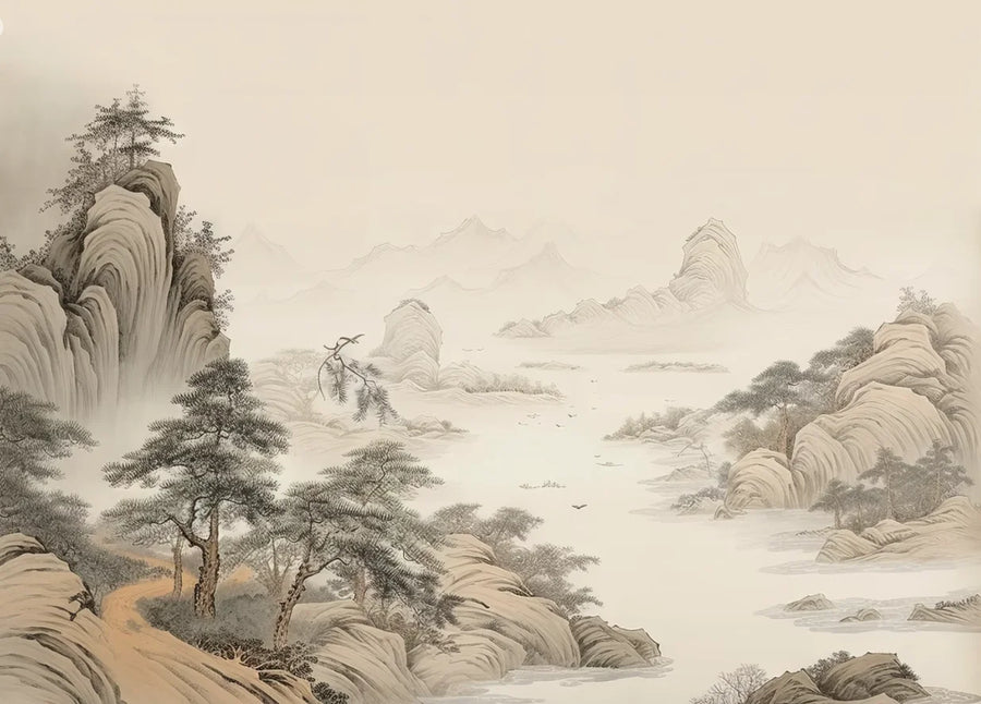 Ink Landscape with Great Tree, photo 19