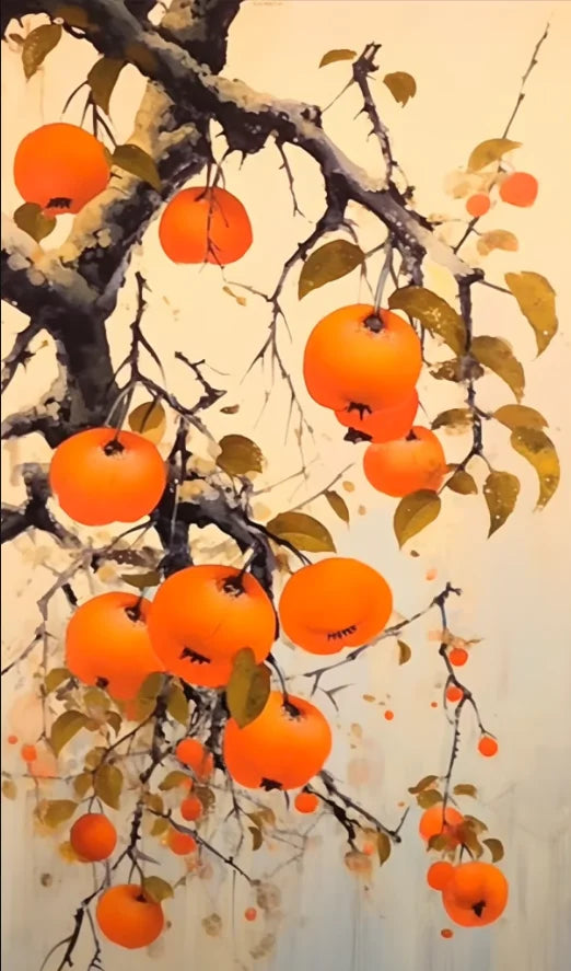Birds, Branches and Persimmons, photo 18